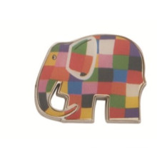 Color Epoxy Elephant Metal Plate